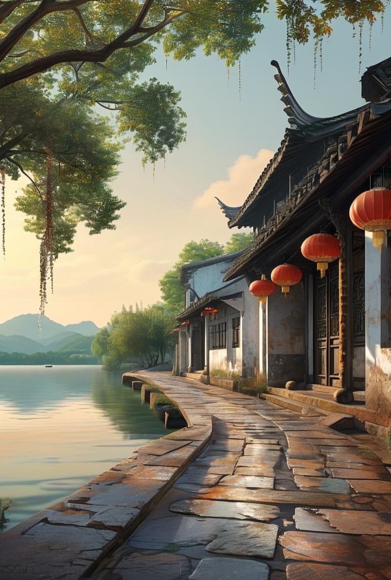 西湖古城
