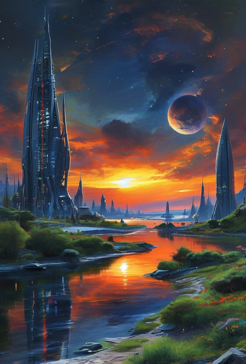 地球黄昏与星际黎明